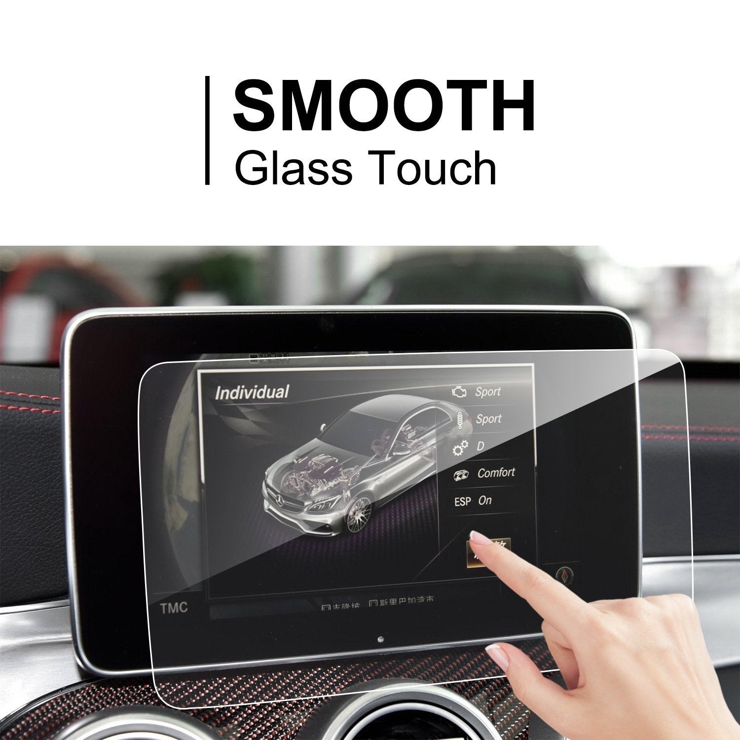 Mercedes C-Class W205 GLC X253 V-Class 8.4" Screen Protector - LFOTPP Car Accessories