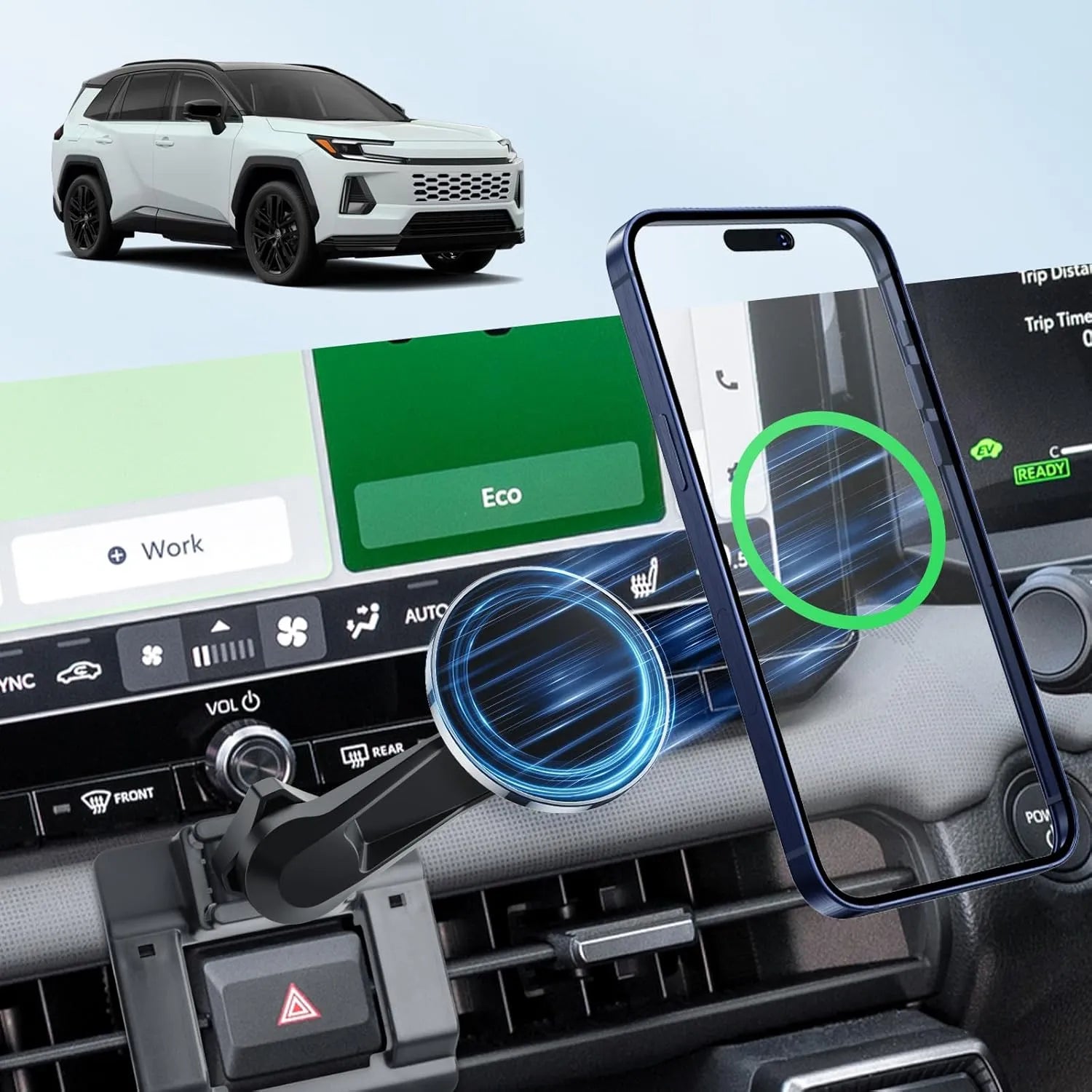 Soporte para teléfono para coche eléctrico Ajuste perfecto