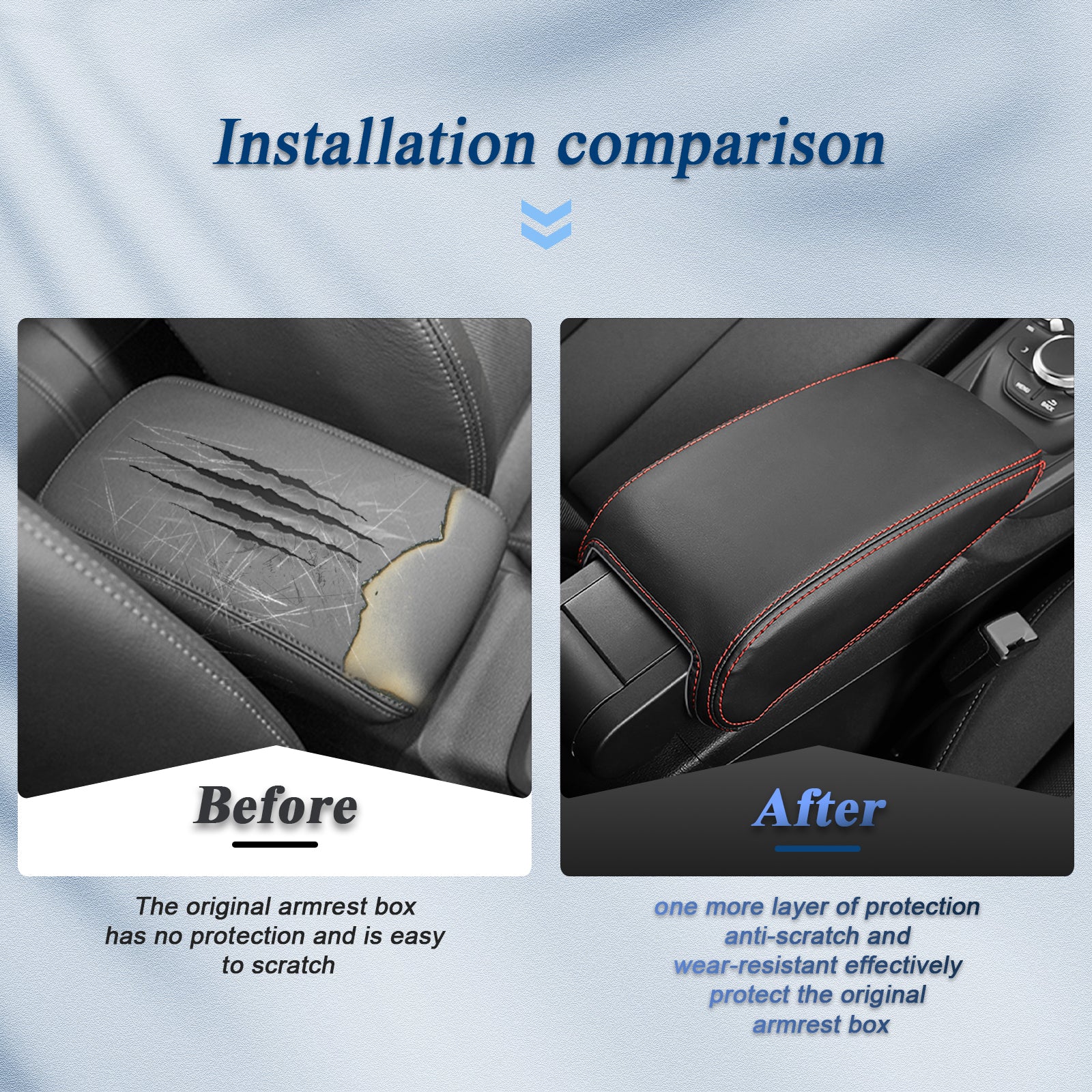 Audi Q2 Armrest Cover 2017+ - LFOTPP Car Accessories