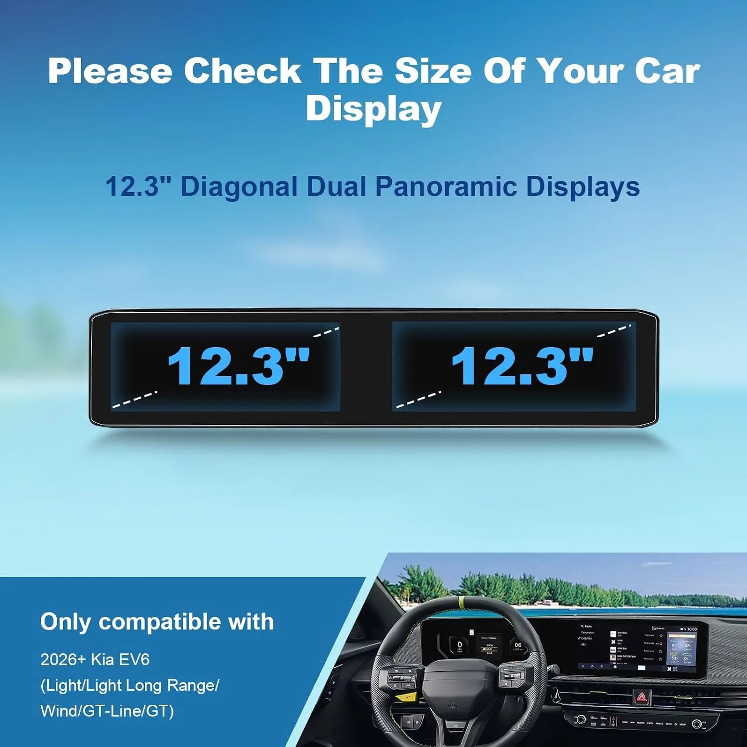 For Kia Sportage EV6 Screen Protector 2026+