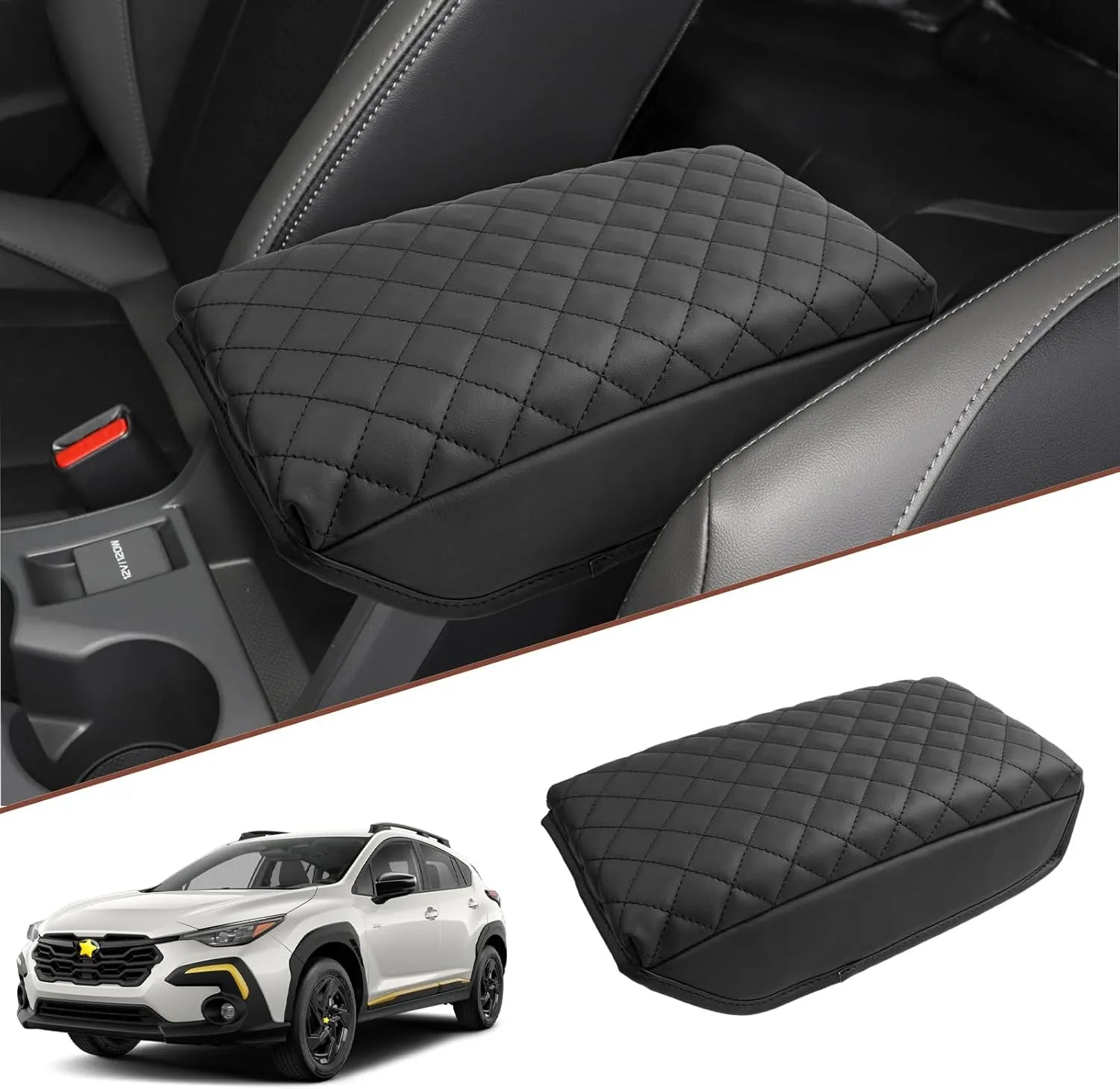 For Subaru Crosstrek Armrest Cover 2024 2025 2026 2027
