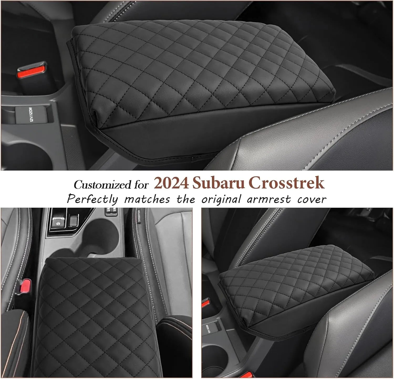 For Subaru Crosstrek Armrest Cover 2024 2025 2026 2027