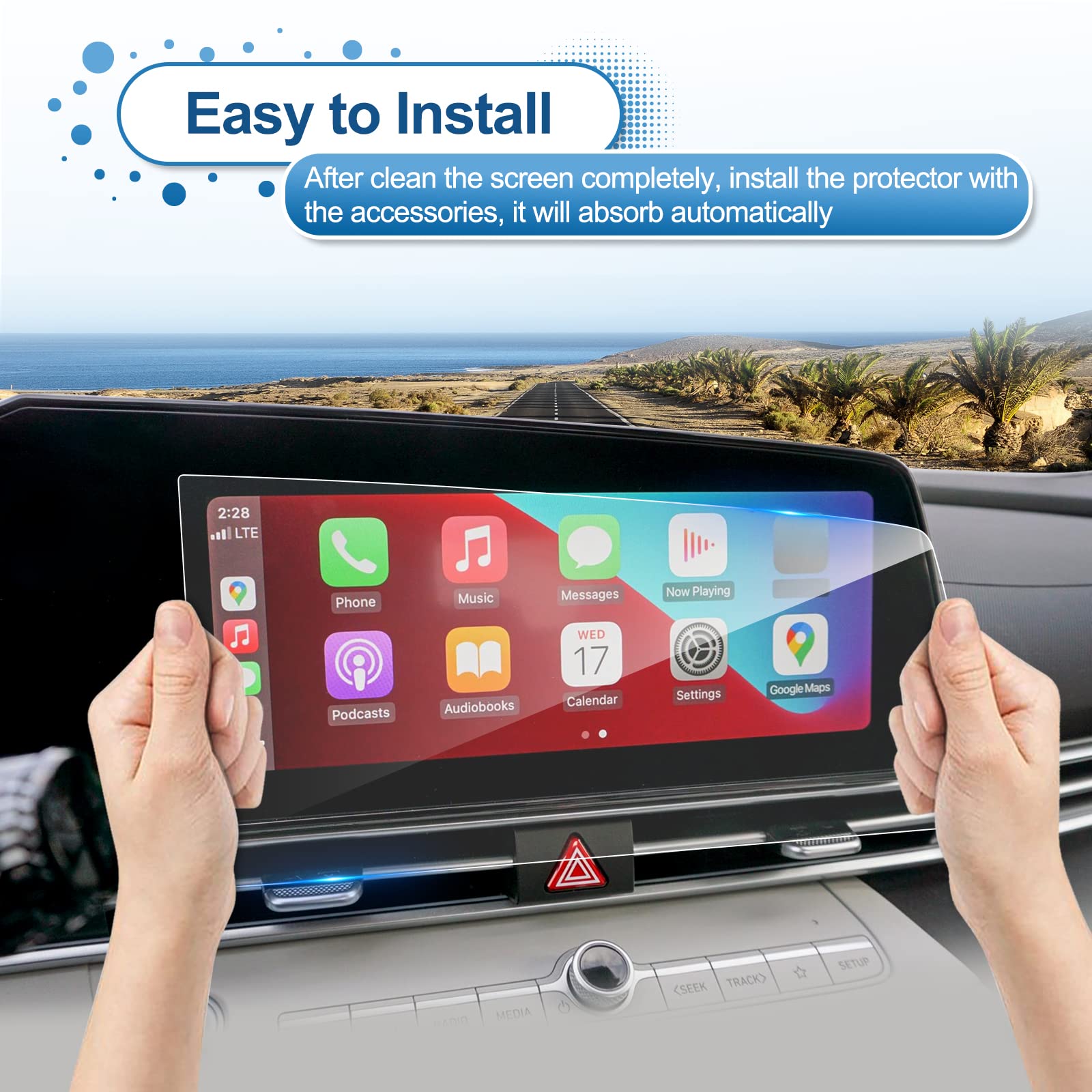 Hyundai Elantra Screen Protector 2021+ - LFOTPP Car Accessories