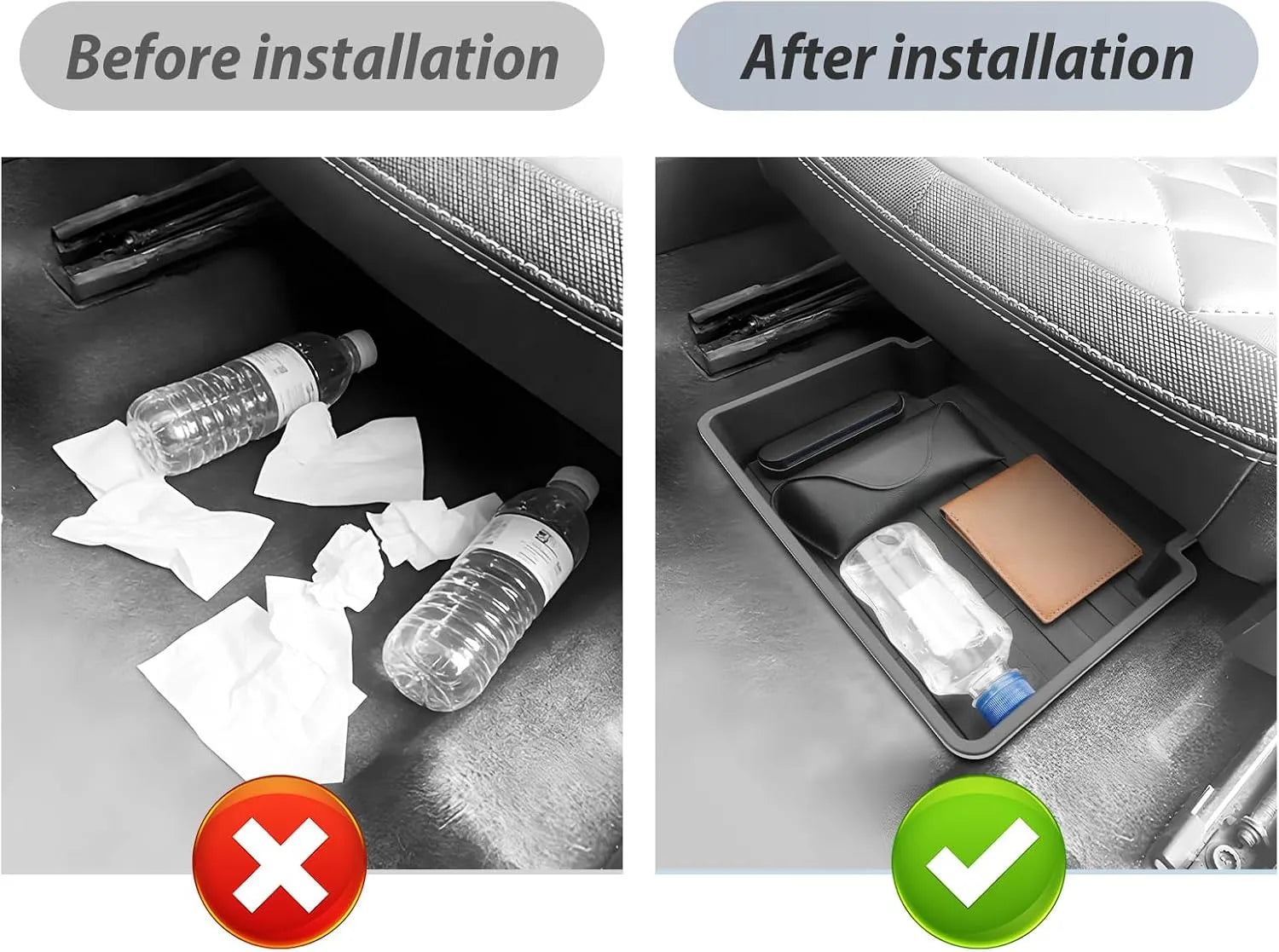 For Toyota Corolla Hidden Under Front Seat Organiser 2025 2026