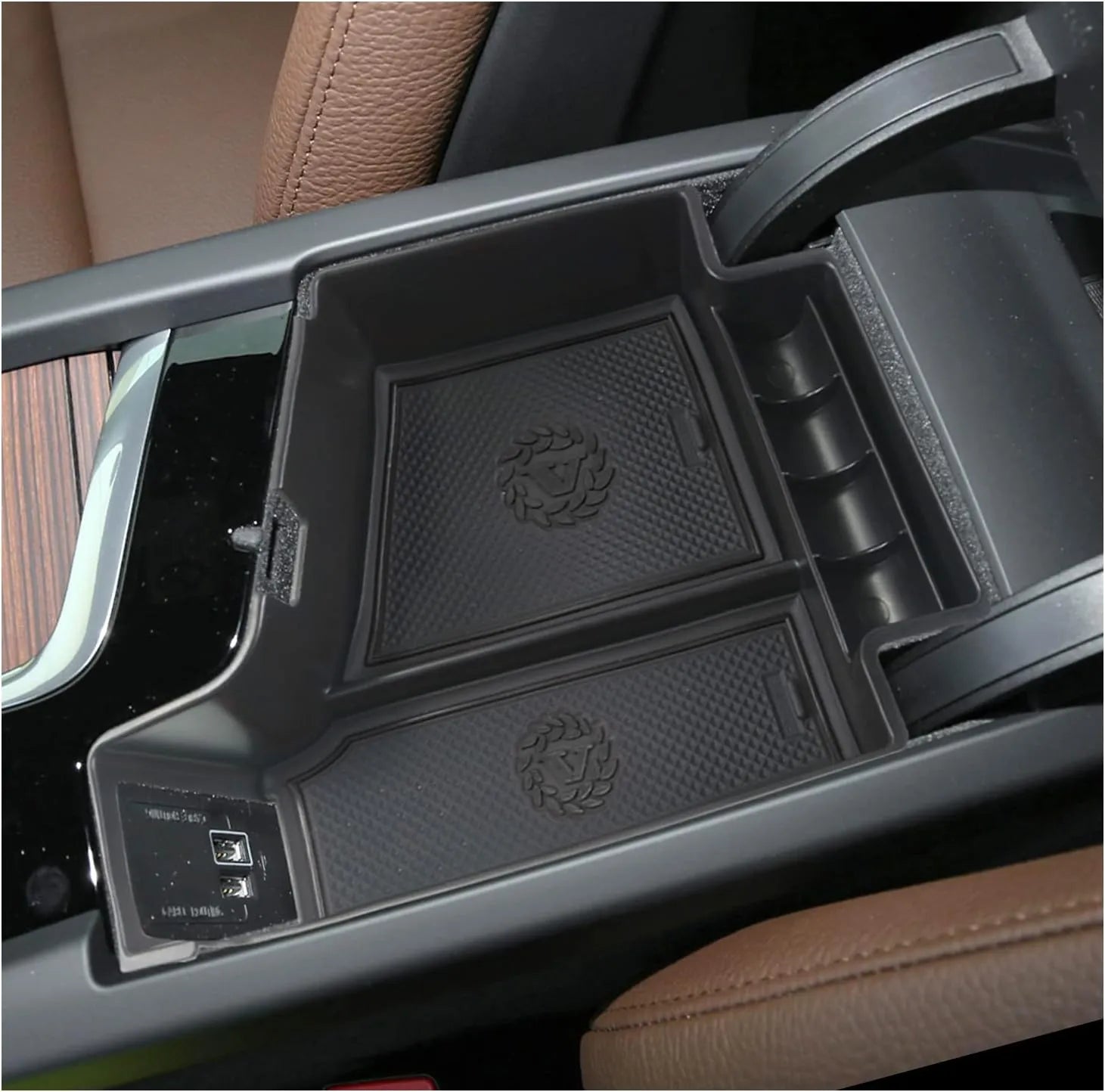 For Volvo XC60 XC90 S90 V90 Center Armrest Storage Tray 2023+