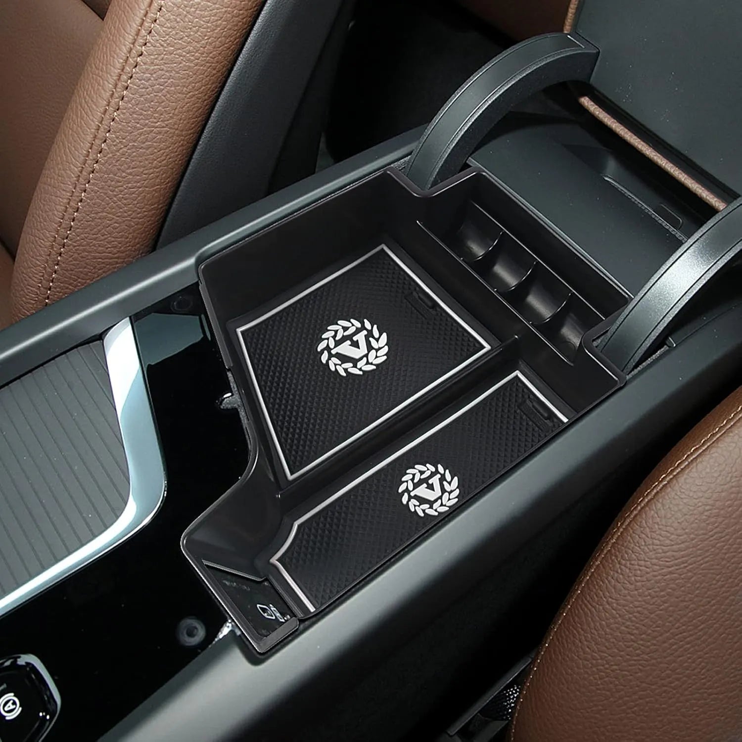 For Volvo XC60 XC90 S90 V90 Center Armrest Storage Tray 2023+