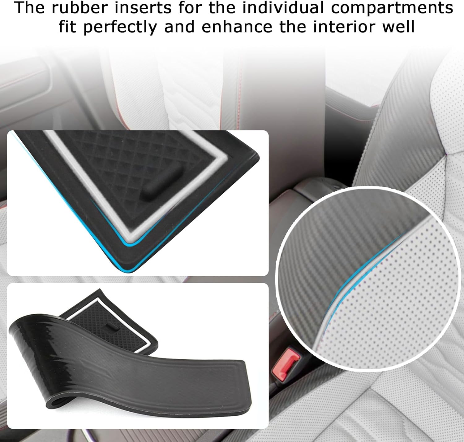 Hyundai Sonata Door Slot Mats 2024 2025