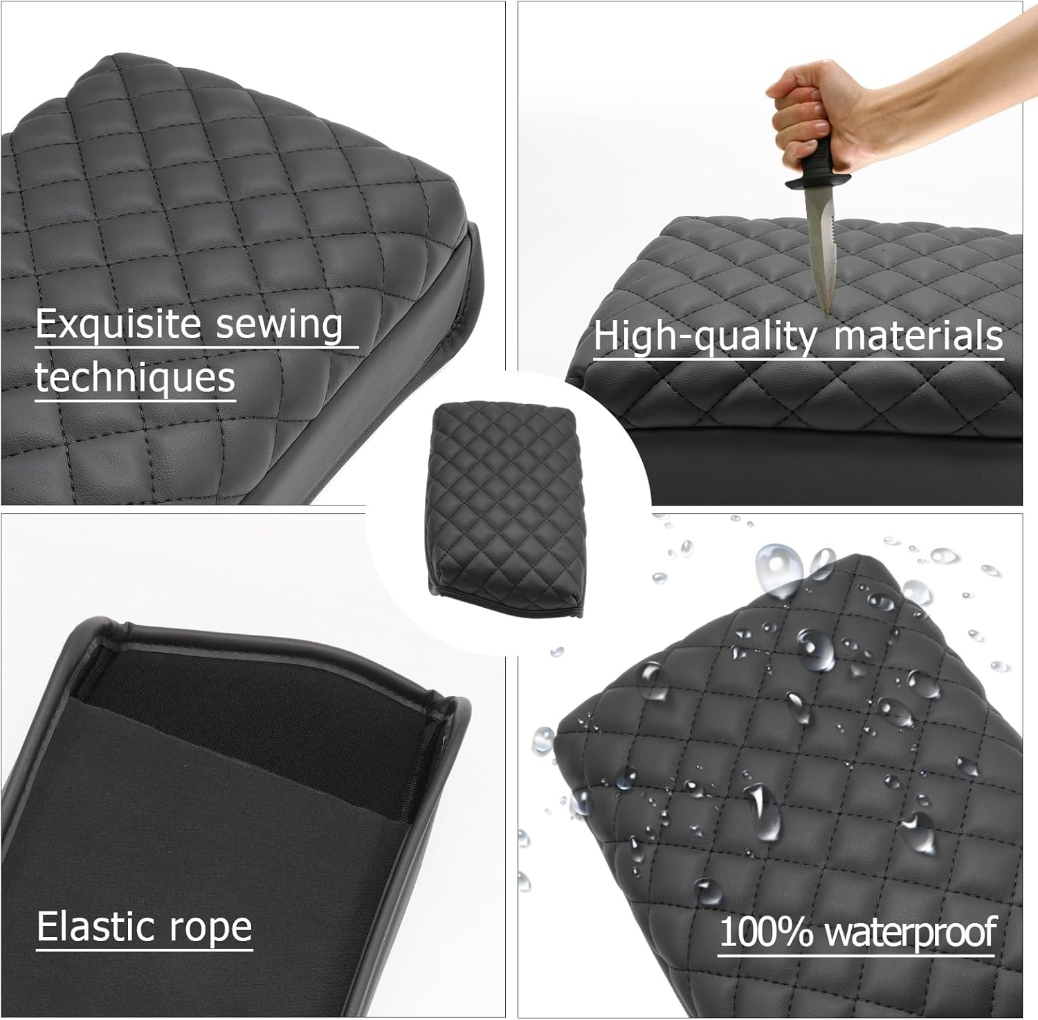 For Volkswagen Taos Center Console Armrest Cover 2022-2025