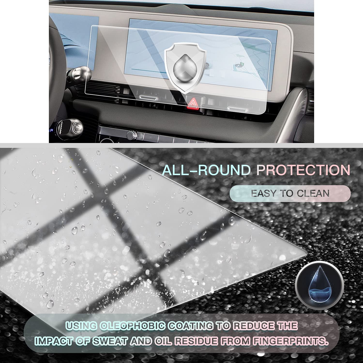 Huyndai Ioniq 5 Glass Screen Protector 2021+ - LFOTPP Car Accessories