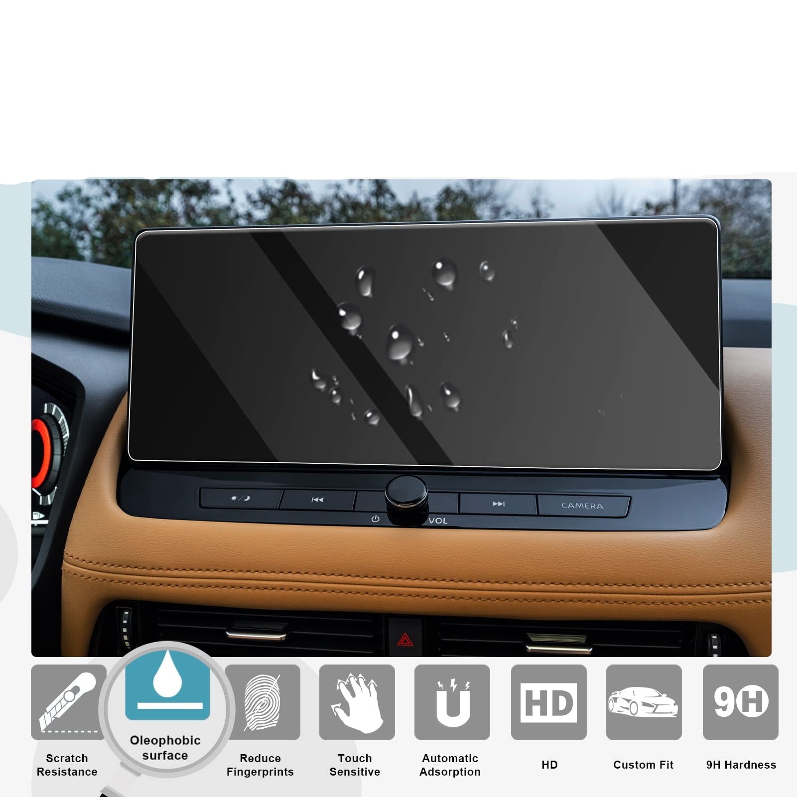 Nissan X-Trail T33 12.3" Screen Protector 2022+ - LFOTPP Car Accessories