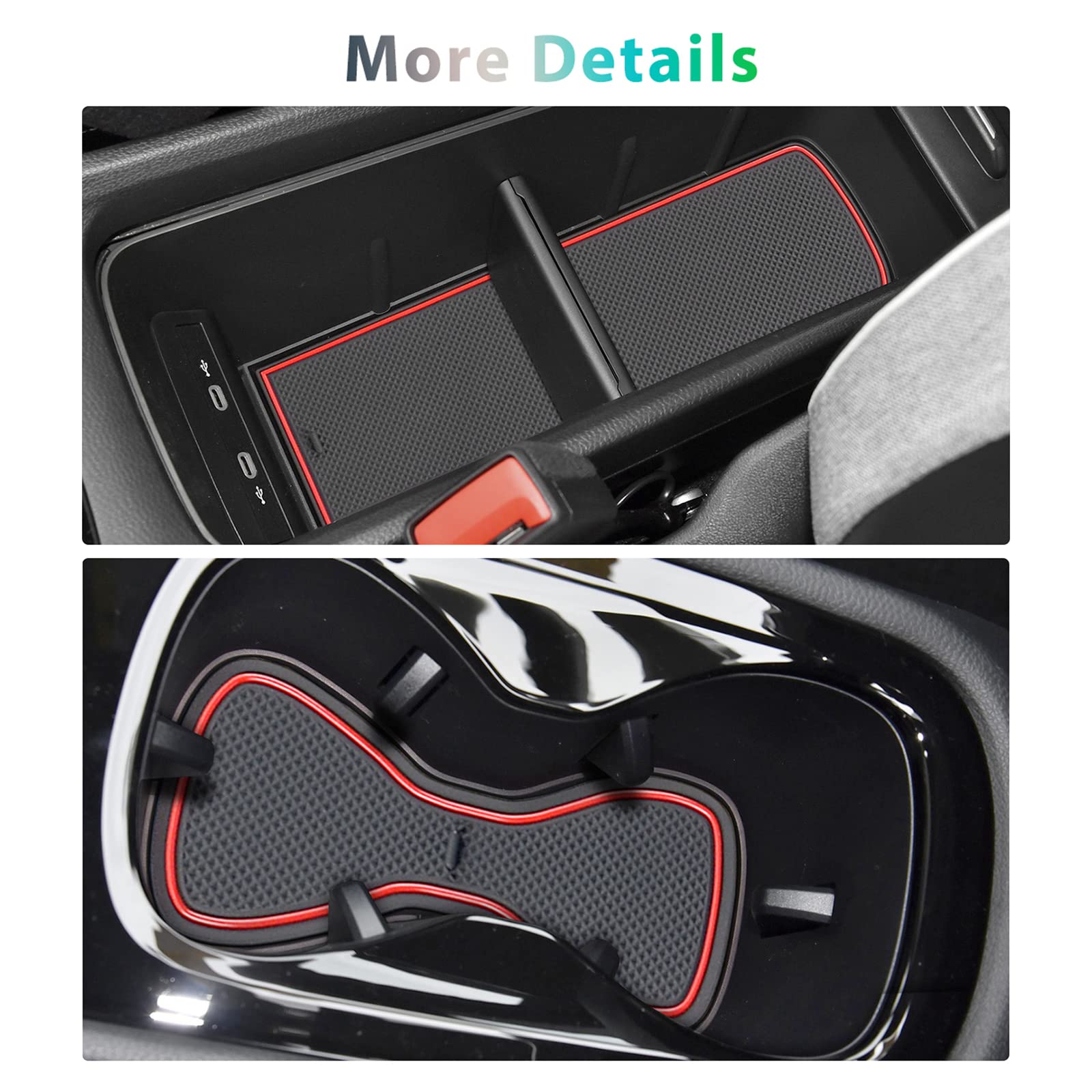 VW ID.3 Door Slot Mats 2020+ - LFOTPP Car Accessories