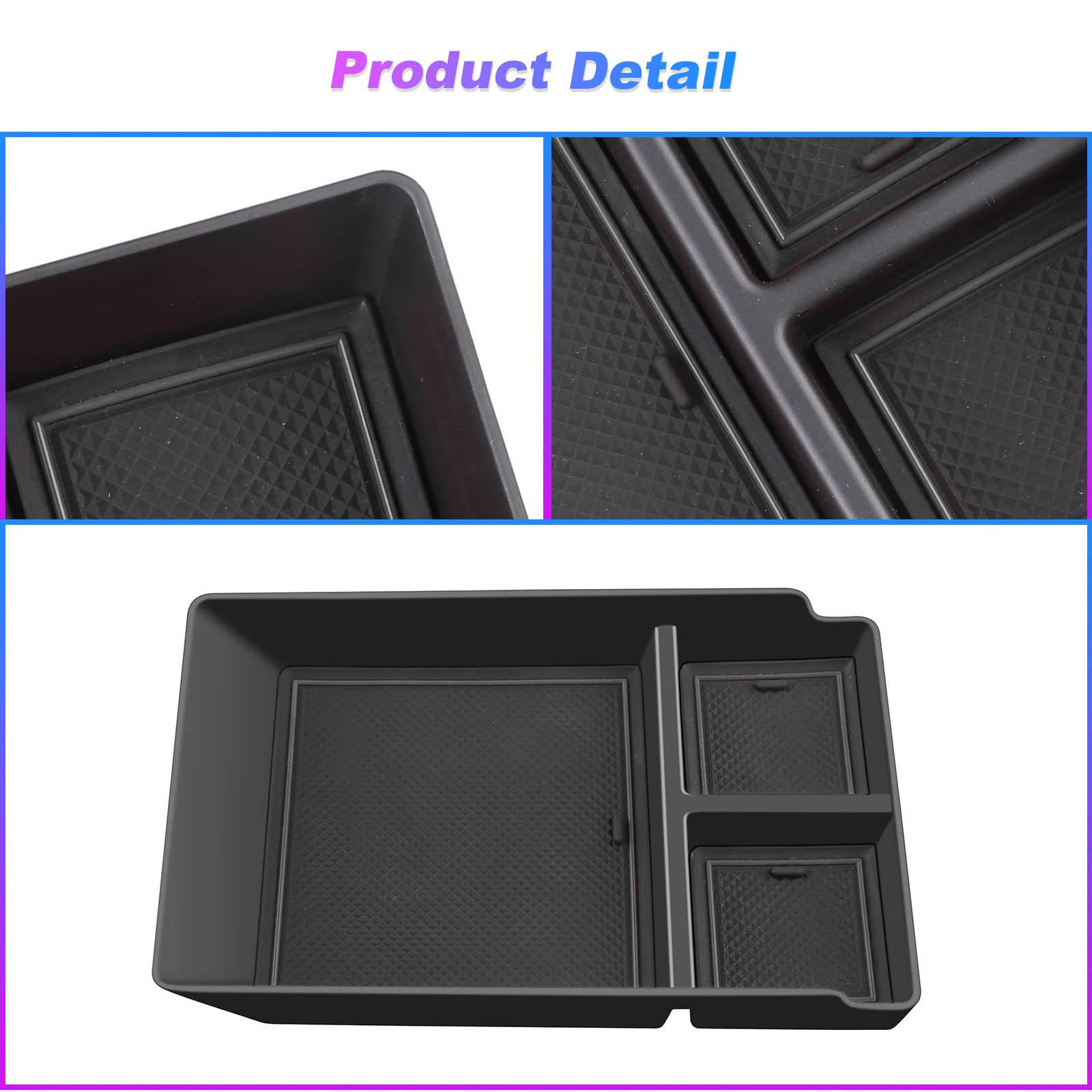 Hyundai Ioniq 5 Center Armrest Storage Tray 2022+ - LFOTPP Car Accessories