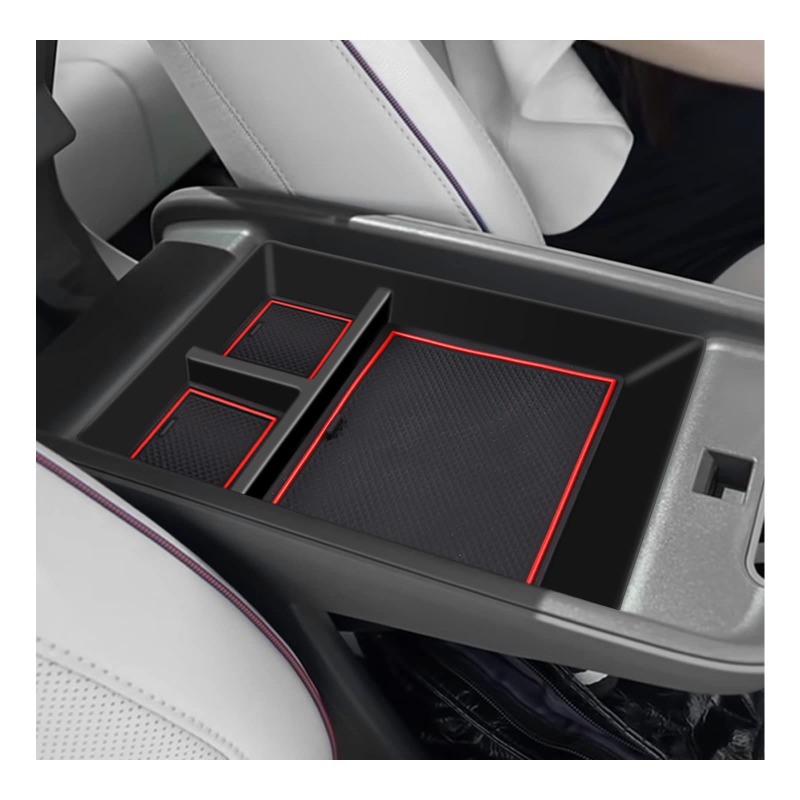 Hyundai Ioniq 5 Center Armrest Storage Tray 2022+ - LFOTPP Car Accessories