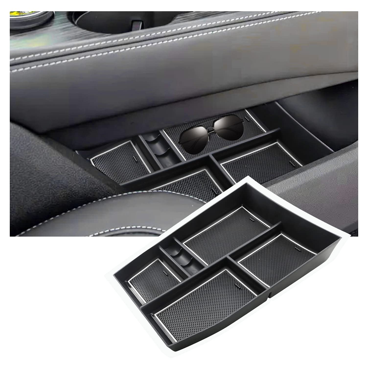 Nissan Rogue T33 Center Armrest Storage Tray 2021+ - LFOTPP Car Accessories