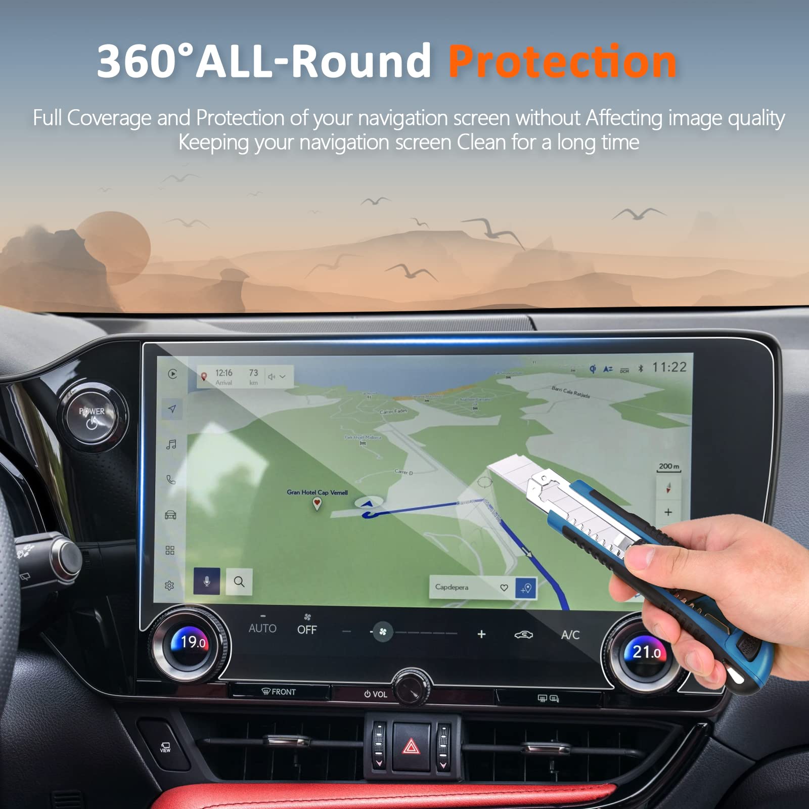 Lexus NX Screen Protector 2022+ - LFOTPP Car Accessories