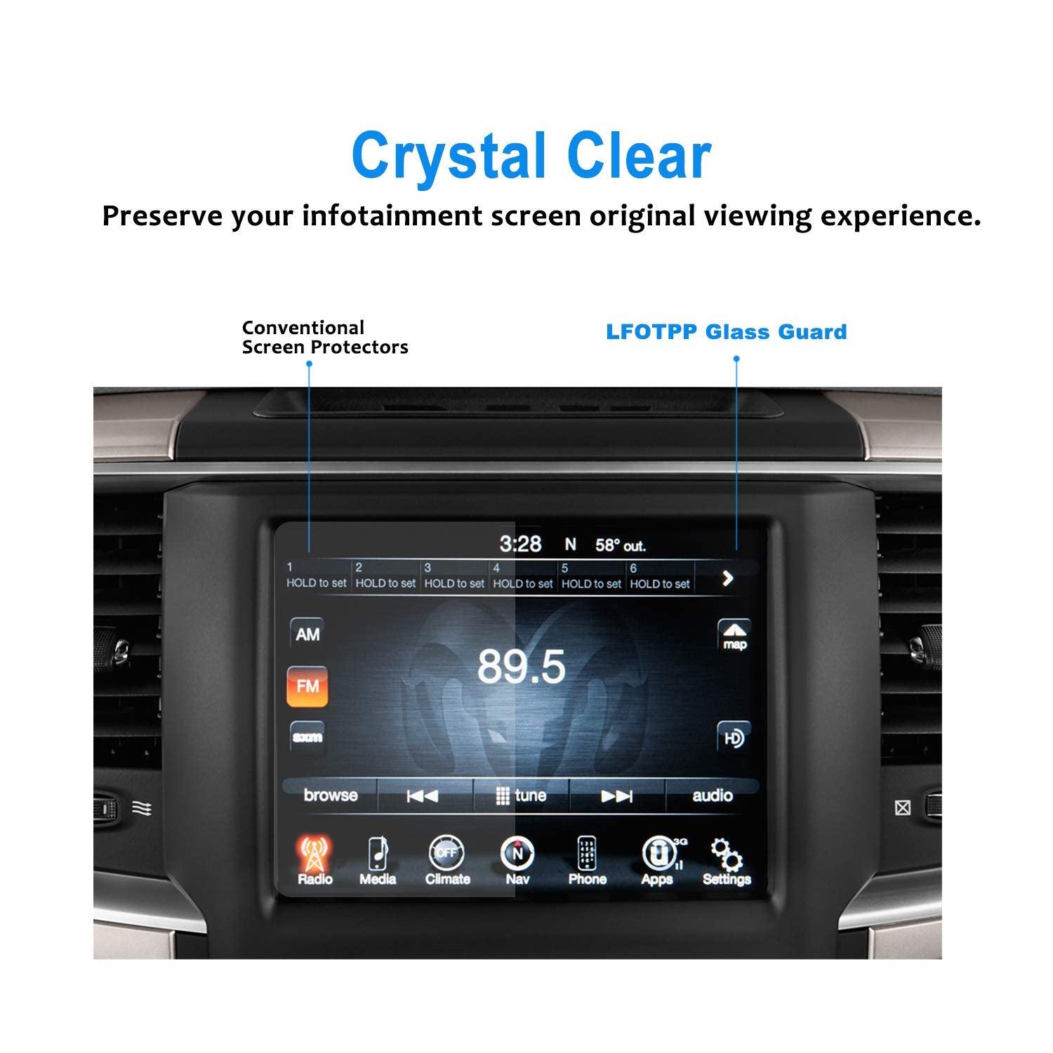 Jeep Grand Cherokee 8.4" Screen Protector - LFOTPP Car Accessories