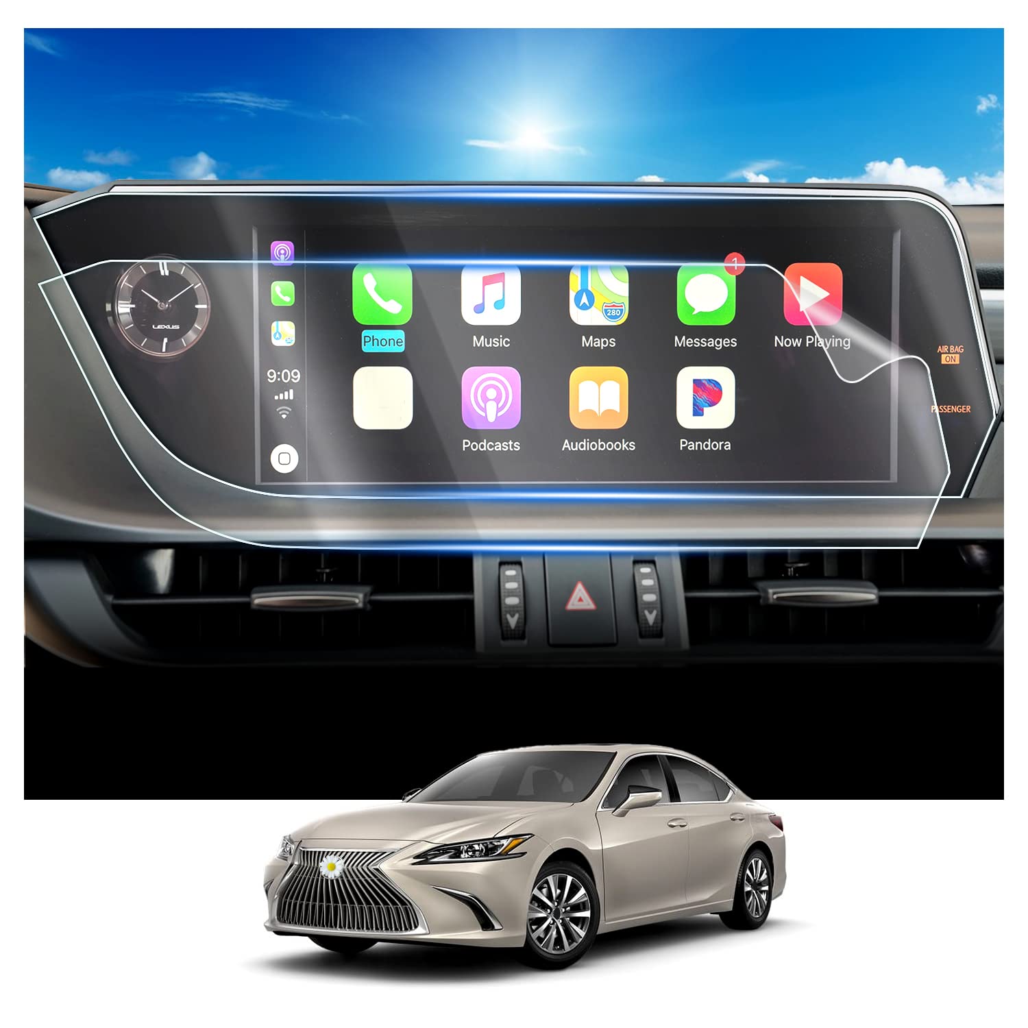 Lexus ES screen Protector 2019+ - LFOTPP Car Accessories