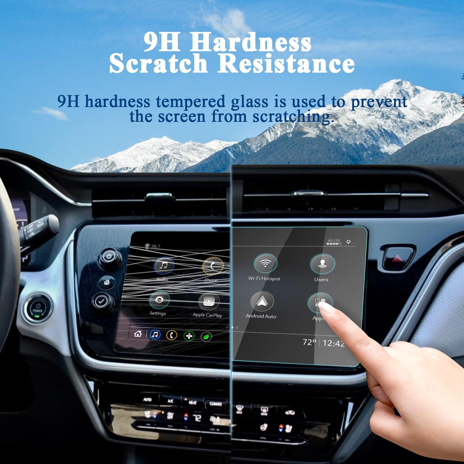 2022 Chevy Bolt EV Screen Protector HD Tempered Glass Protector for 2022 Chevrolet Bolt EV EUV 10.2Inch MyLink Touch Display Anti Scratch High Clarity Clear Protective Film-lfotpp-auto-parts.myshopify.com