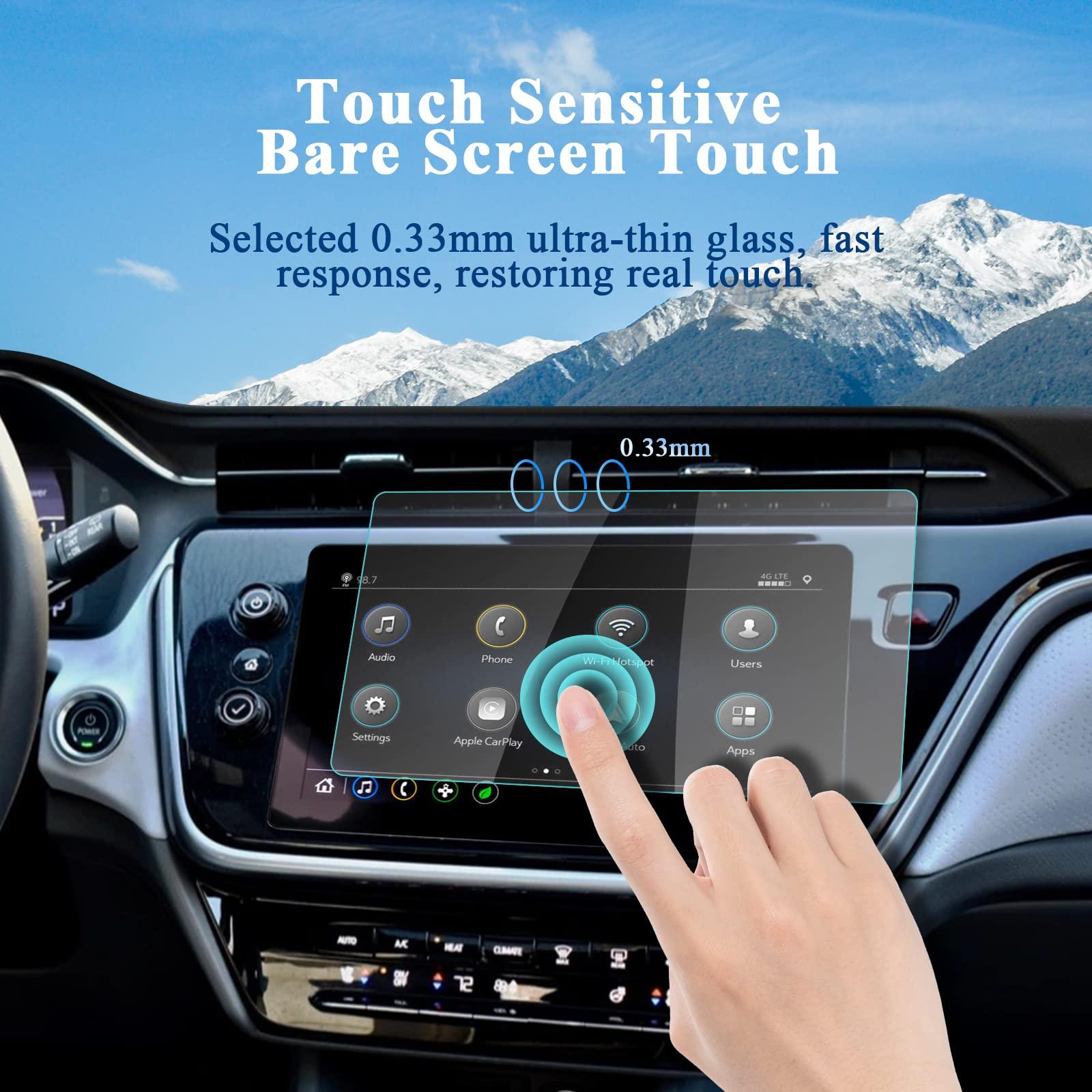 2022 Chevy Bolt EV Screen Protector HD Tempered Glass Protector for 2022 Chevrolet Bolt EV EUV 10.2Inch MyLink Touch Display Anti Scratch High Clarity Clear Protective Film-lfotpp-auto-parts.myshopify.com