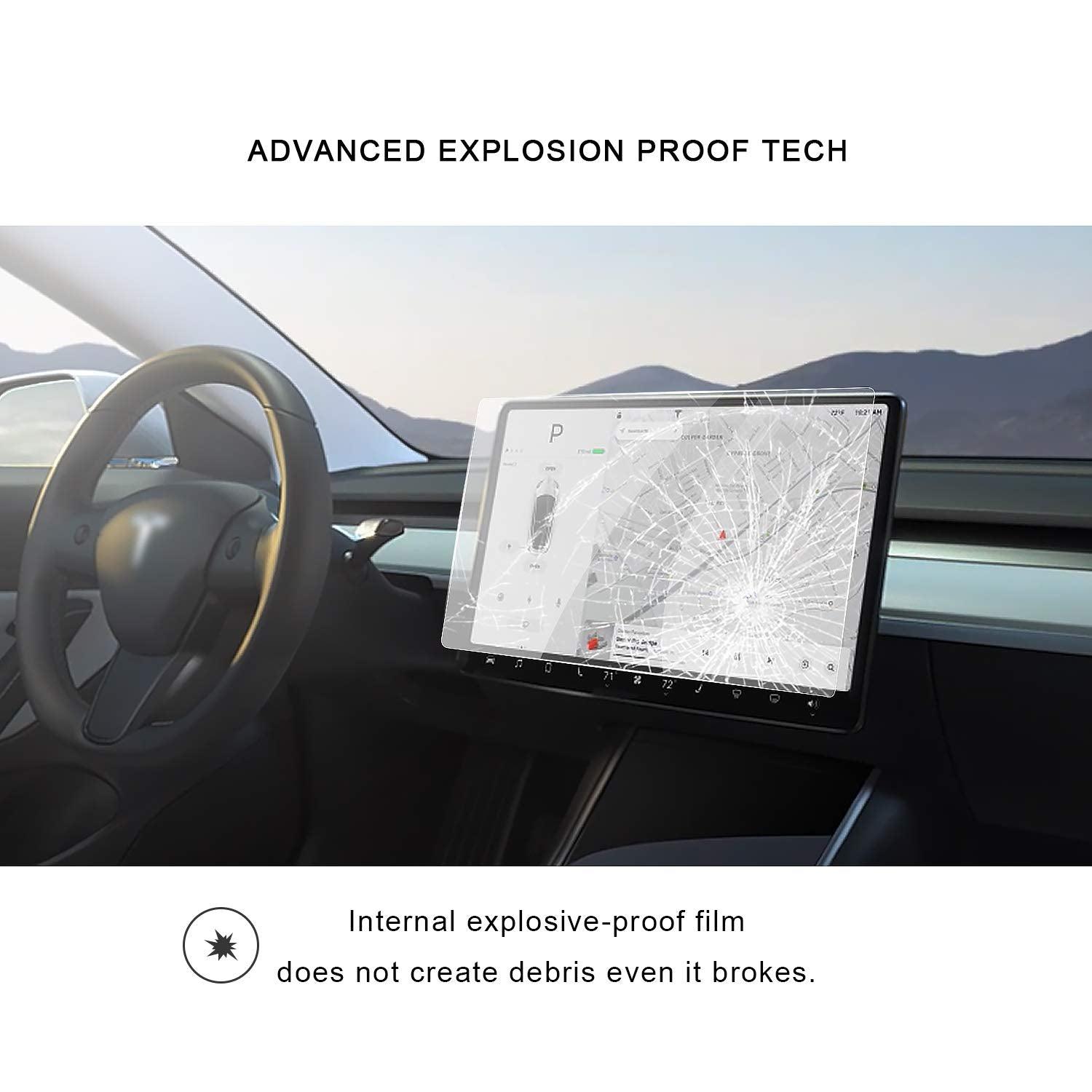 2018 2019 2020 2021 2022 Tesla Model 3 2020 2021 2022 Model Y 15&quot; Center Control Touchscreen Car Navigation Tempered Glass Touch Screen Protector, P50 P65 P80 P80D Accessories 9H Anti-Scratch Shock Resistant-lfotpp-auto-parts.myshopify.com