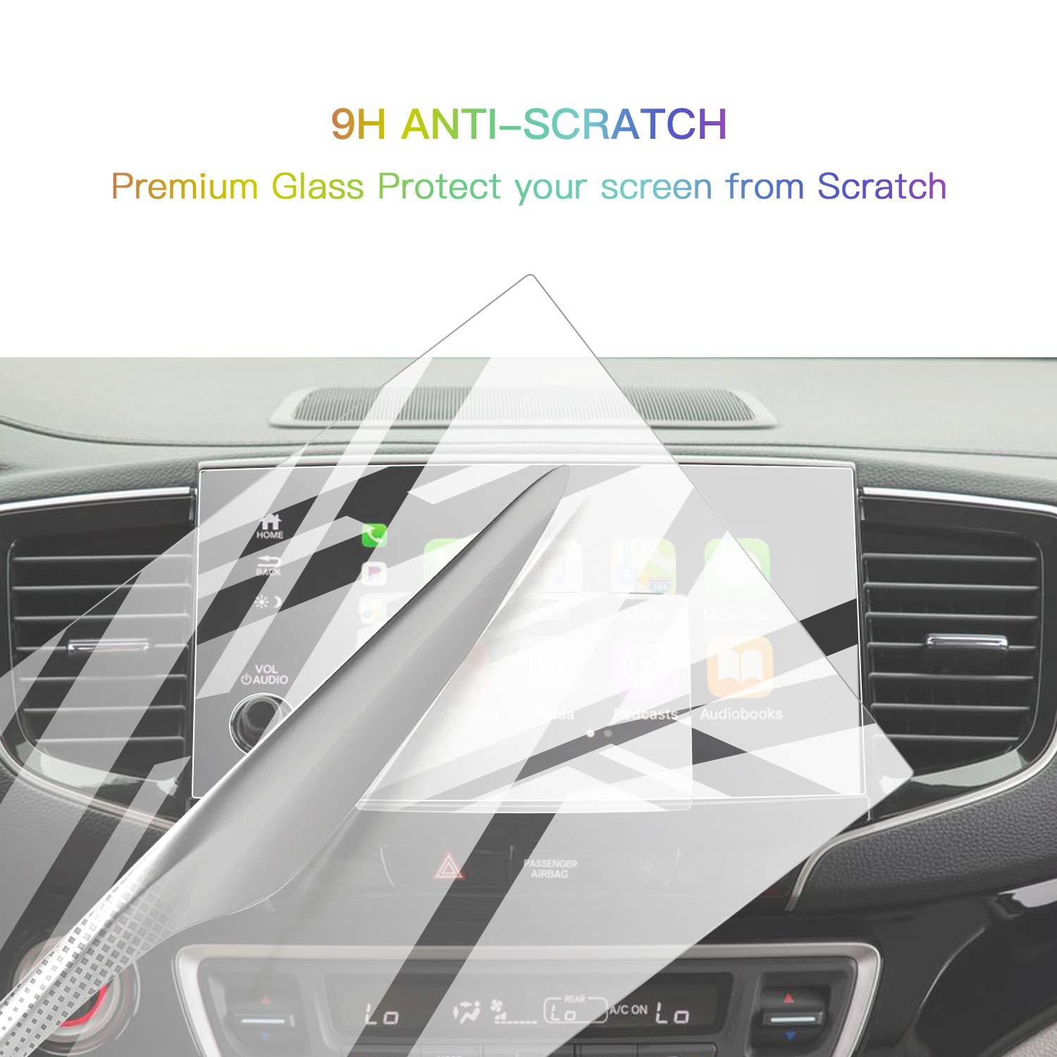 Tempered Glass Screen Protector Foils for 2019-2022 Pilot Passort Navigation Display 9H Hardness Anti-Explosion &amp; Scratch HD Clear Hond a Pilot 2022 Accessories GPS LCD Touch Protective Film-lfotpp-auto-parts.myshopify.com