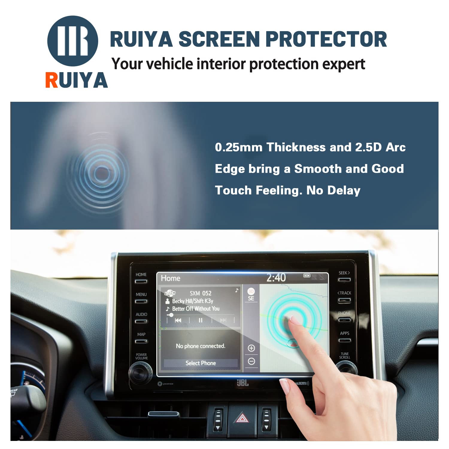 Toyota RAV4 7" Screen Protector 2019+ - LFOTPP Car Accessories