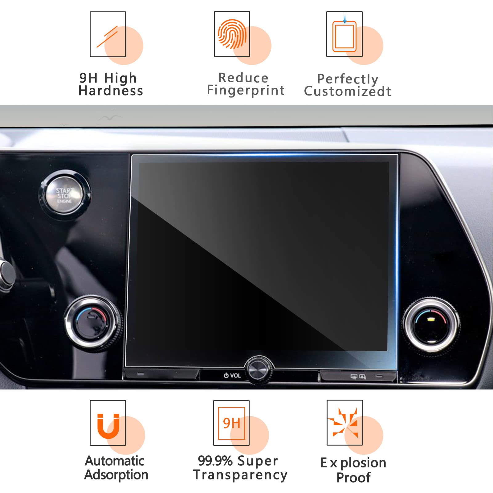 Lexus NX Screen Protector 2022+ - LFOTPP Car Accessories