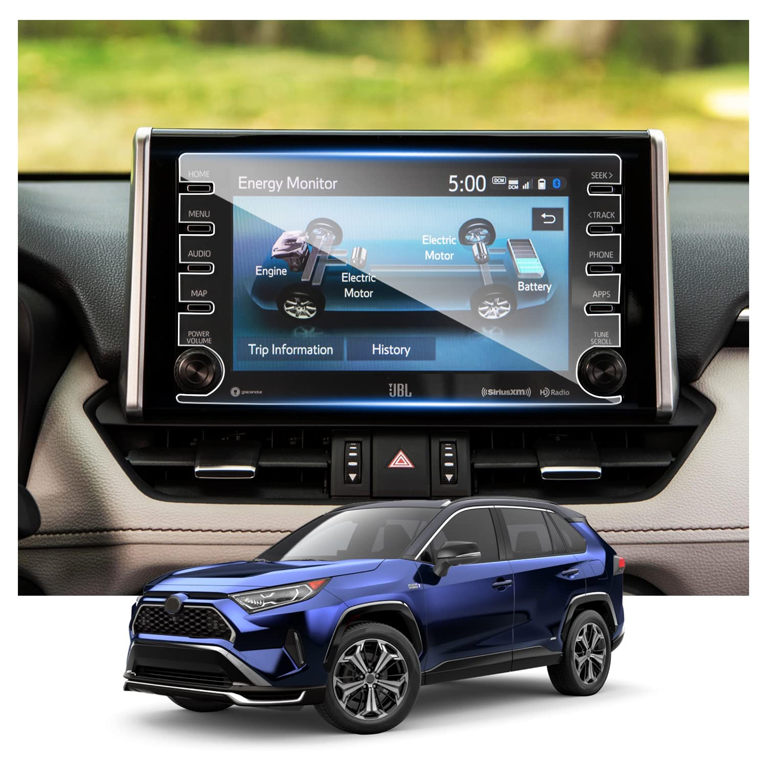 Toyota RAV4 9" Screen Protector 2021+ - LFOTPP Car Accessories