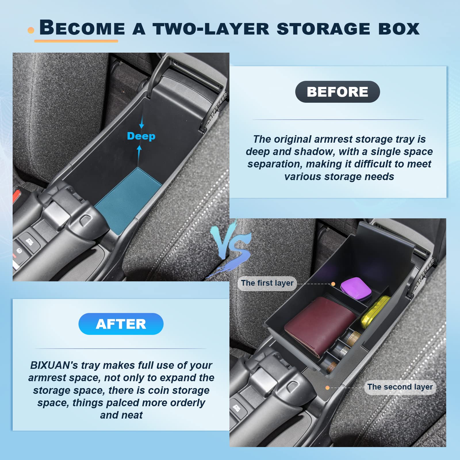 Honda HR-V Storage 2023+ - LFOTPP Car Accessories