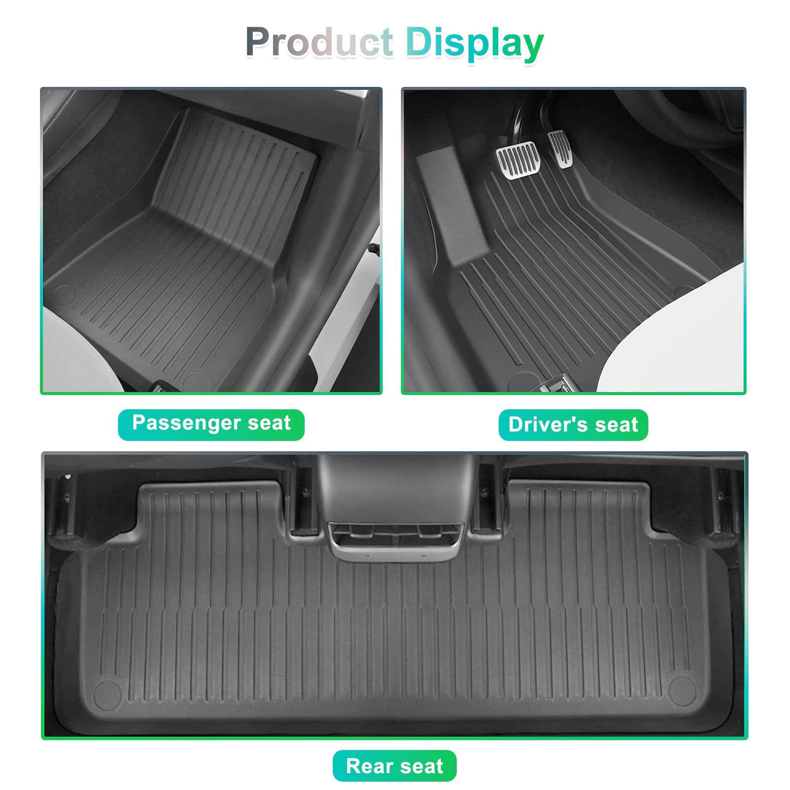 Tesla Model Y Floor Mats UK RHD 2021+ - LFOTPP Car Accessories