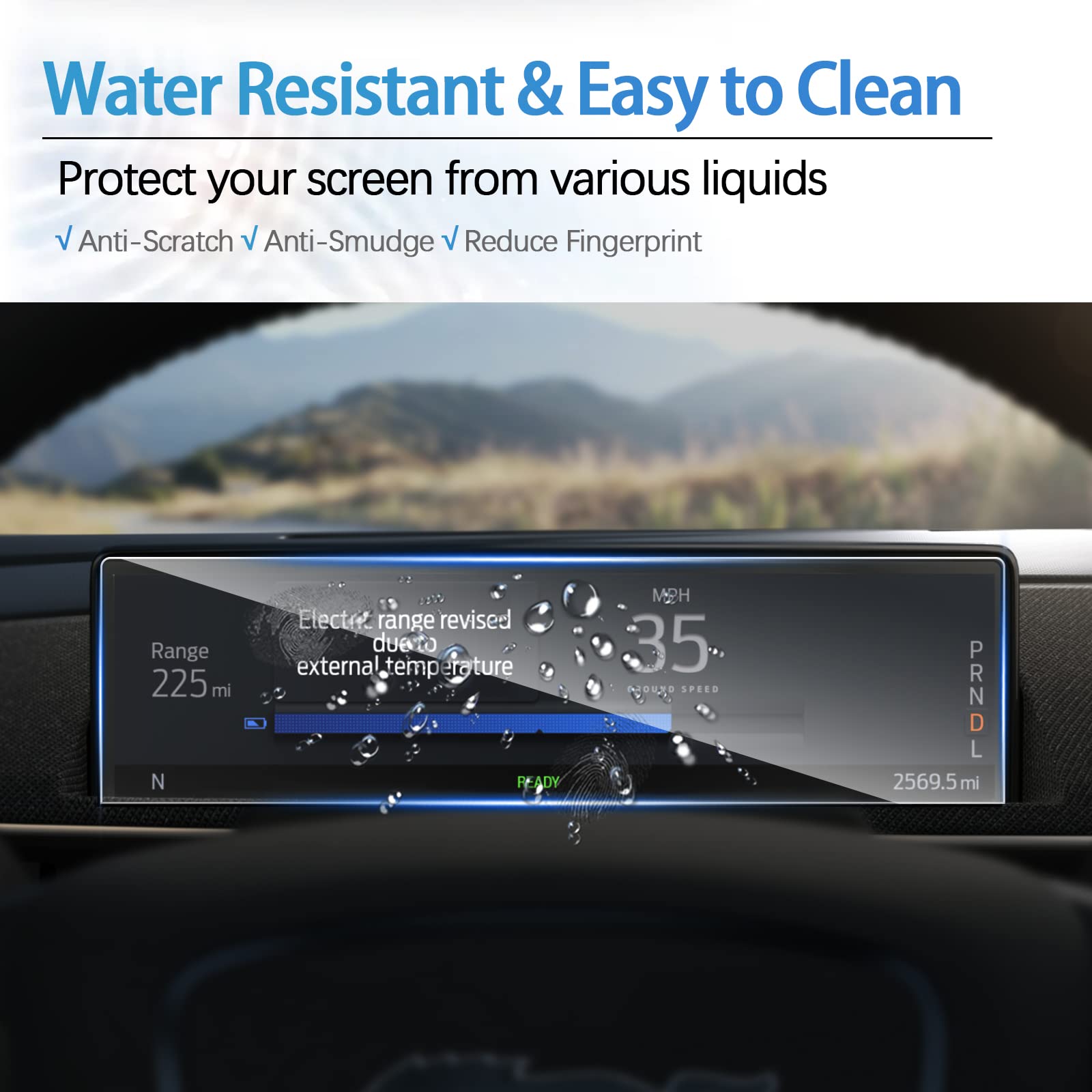 Ford Mustang Mach-E 10.2" Screen Protector 2021+ - LFOTPP Car Accessories