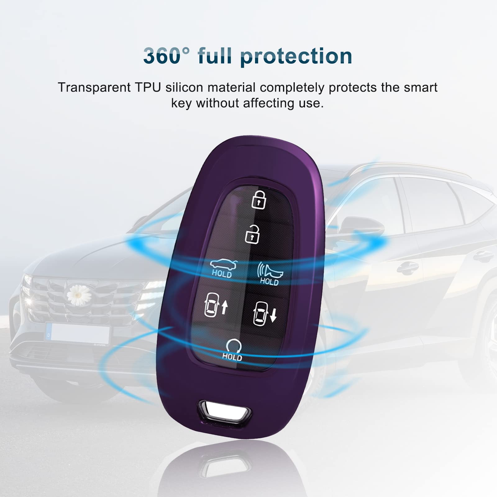 Hyundai Tucson NX4 Key Case 2020+ - LFOTPP Car Accessories