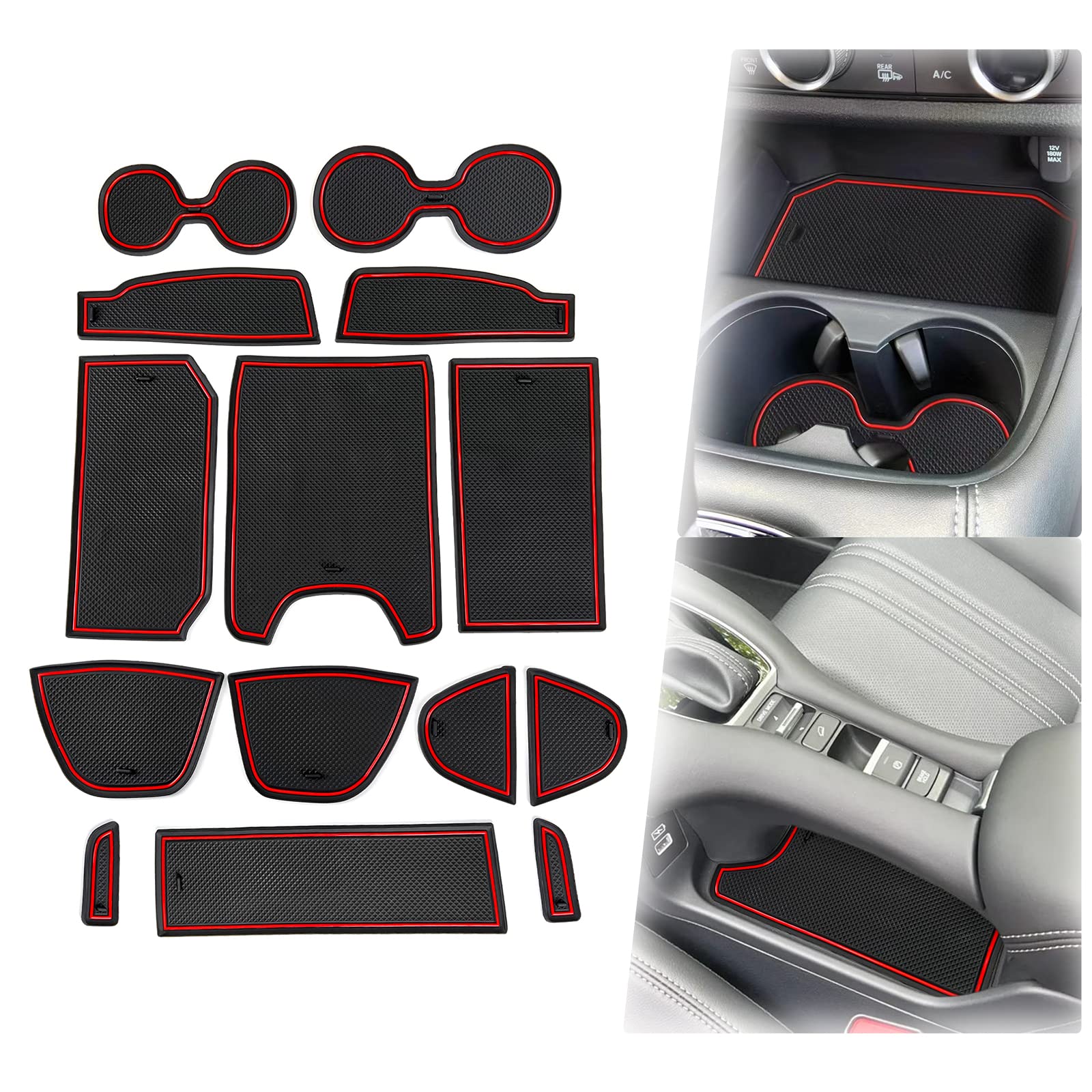 Honda HR-V Door Slot Mats 2023+ - LFOTPP Car Accessories