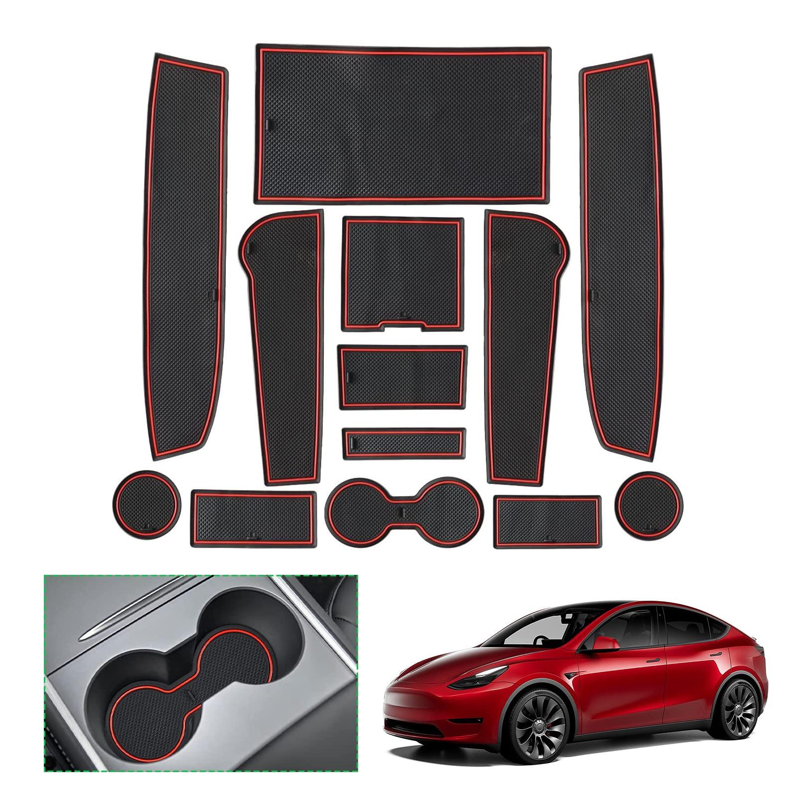 Tesla Model Y Door Slot Mats 2021+ - LFOTPP Car Accessories