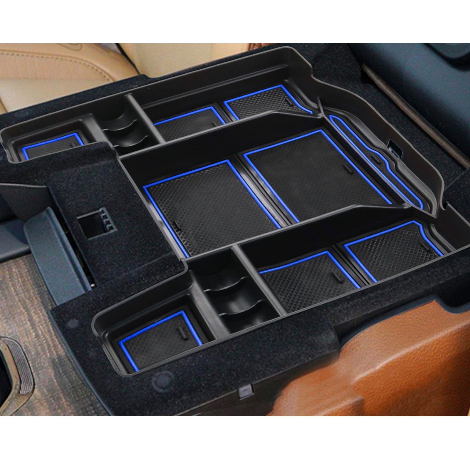 Dodge RAM 1500 Center Console Organizer Tray 2019+ - LFOTPP Car Accessories