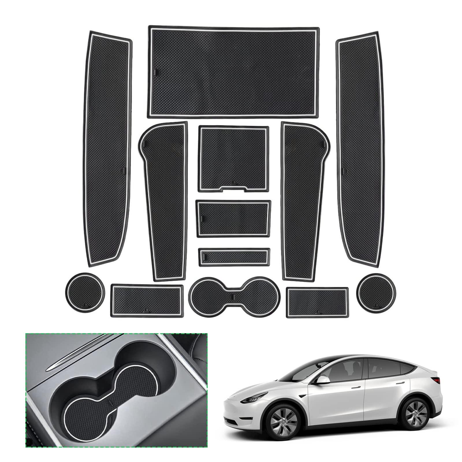 Tesla Model Y Door Slot Mats 2021+ - LFOTPP Car Accessories