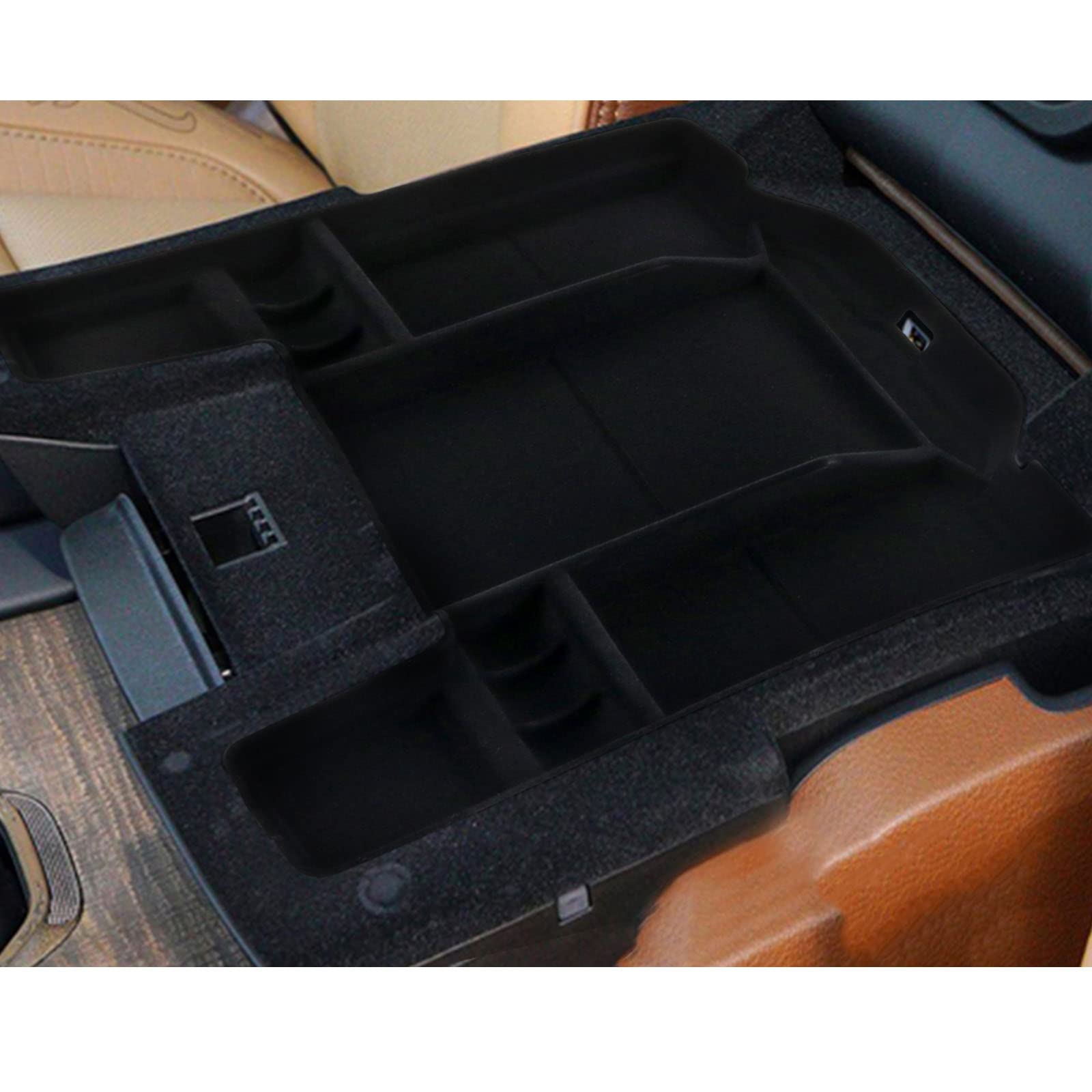 Dodge RAM 1500 Center Console Organizer Tray 2019+ - LFOTPP Car Accessories