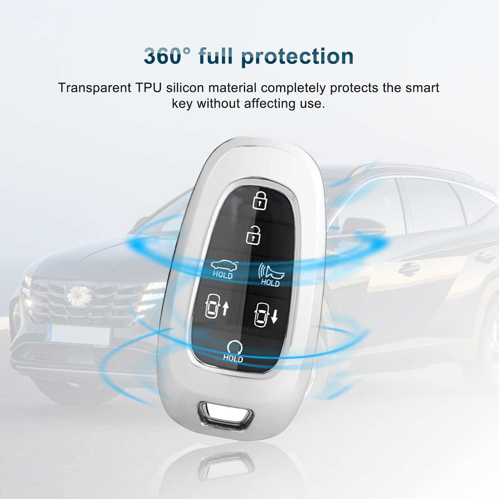 Hyundai Tucson NX4 Key Case 2020+ - LFOTPP Car Accessories