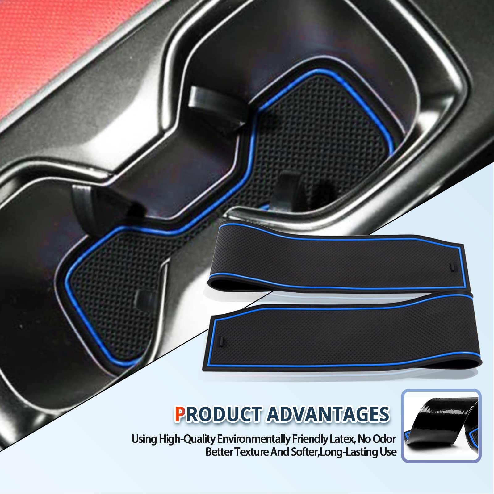 Lexus NX Door Slot Mats 2022+ - LFOTPP Car Accessories