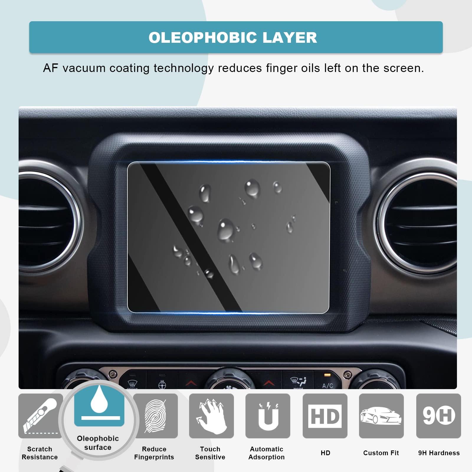 Jeep Wrangler JL 8.4” Screen Protector 2023+ - LFOTPP Car Accessories