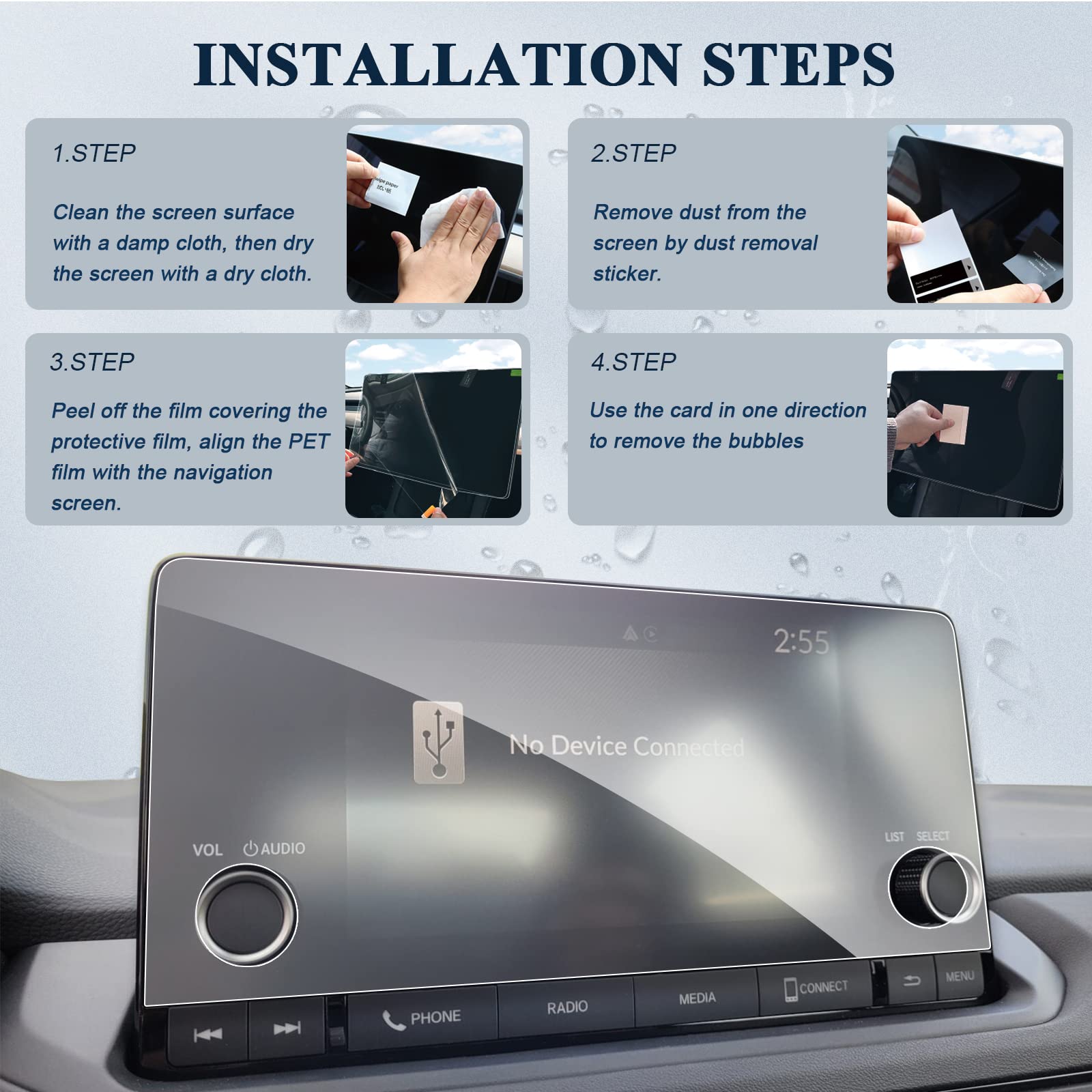 Honda Accord Screen Protector 2018+ - LFOTPP Car Accessories