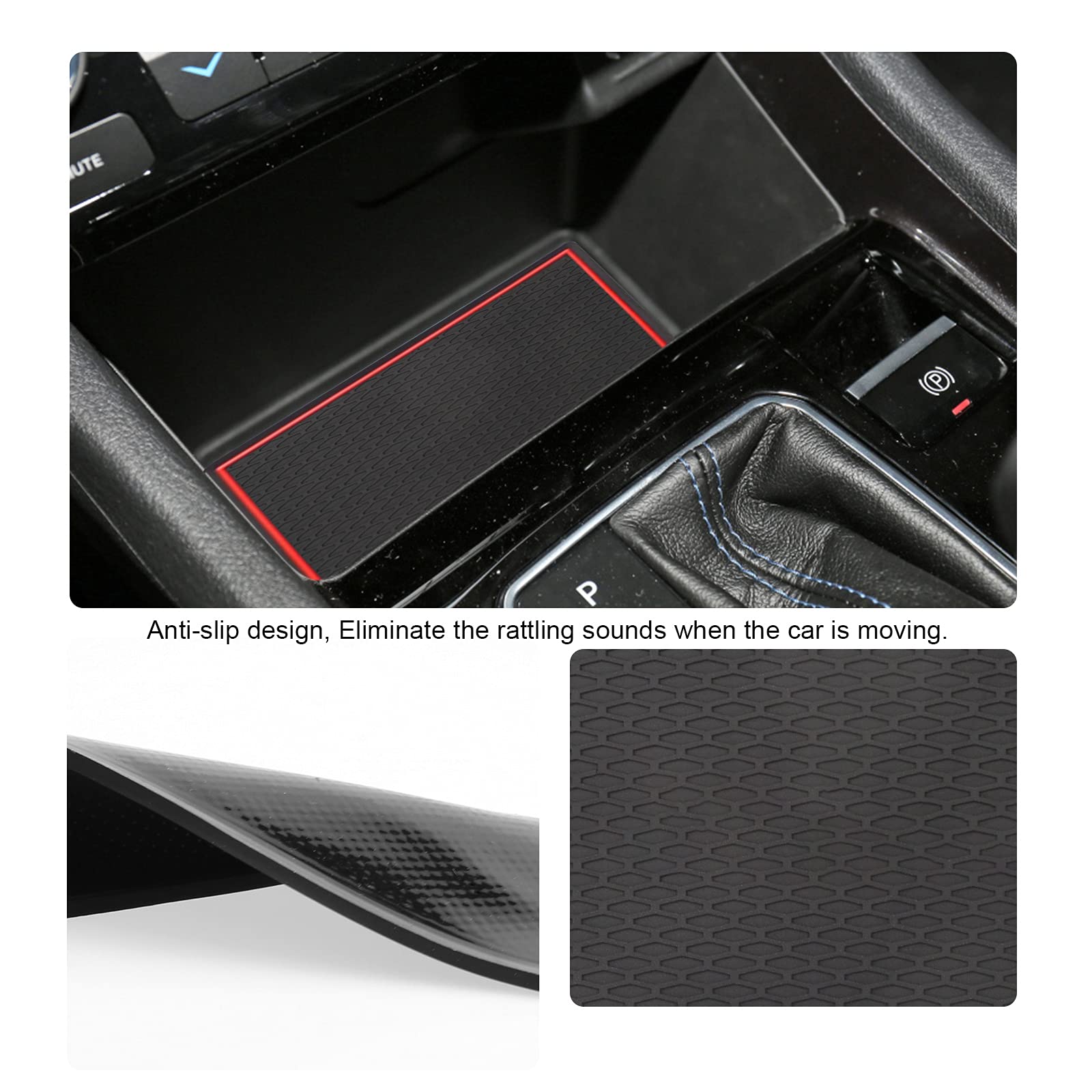 Jeep Compass Door Slot Mats 2021+ - LFOTPP Car Accessories