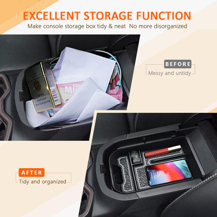 Toyota RAV4 Center Armrest Storage Tray 2020+ - LFOTPP Car Accessories