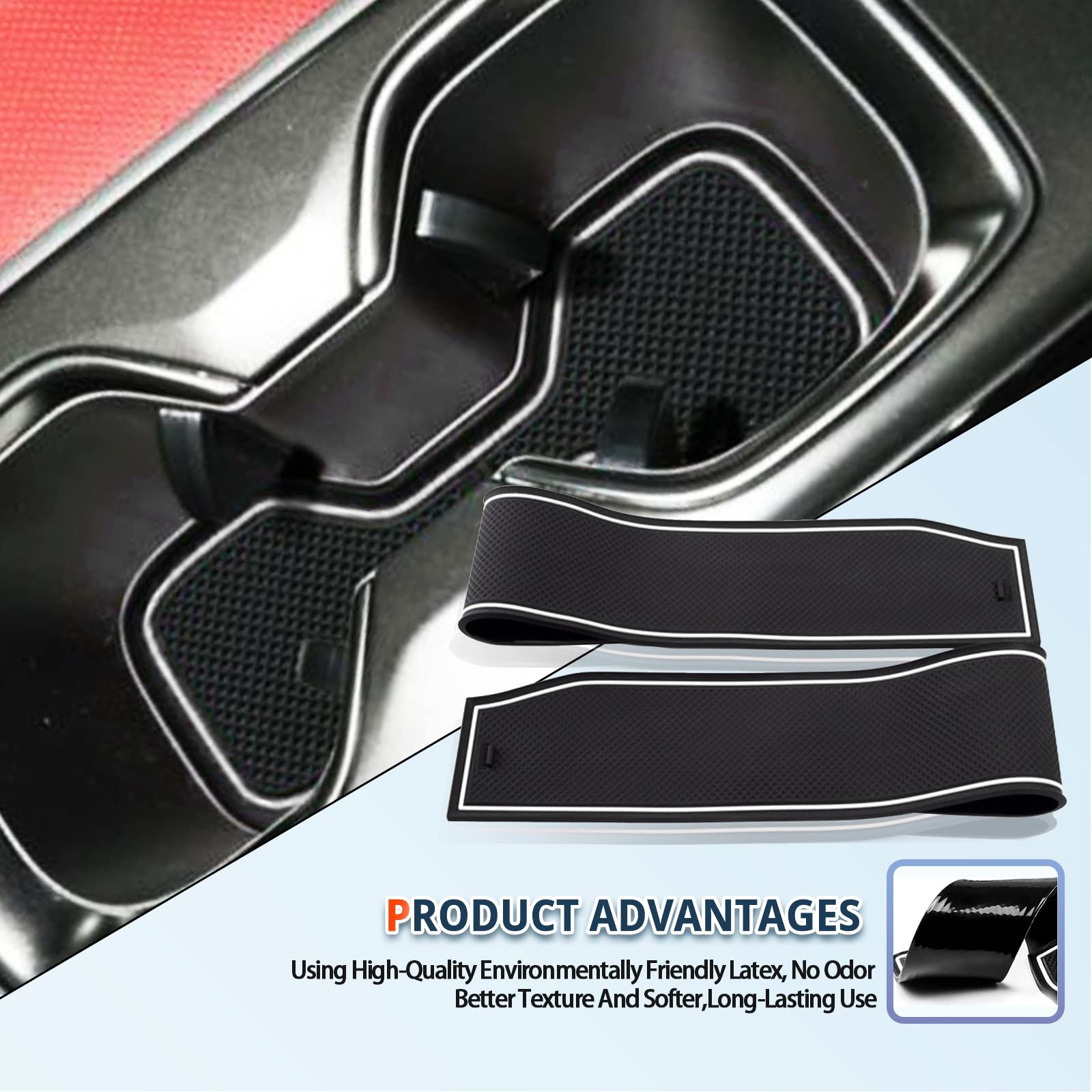 Lexus NX Door Slot Mats 2022+ - LFOTPP Car Accessories